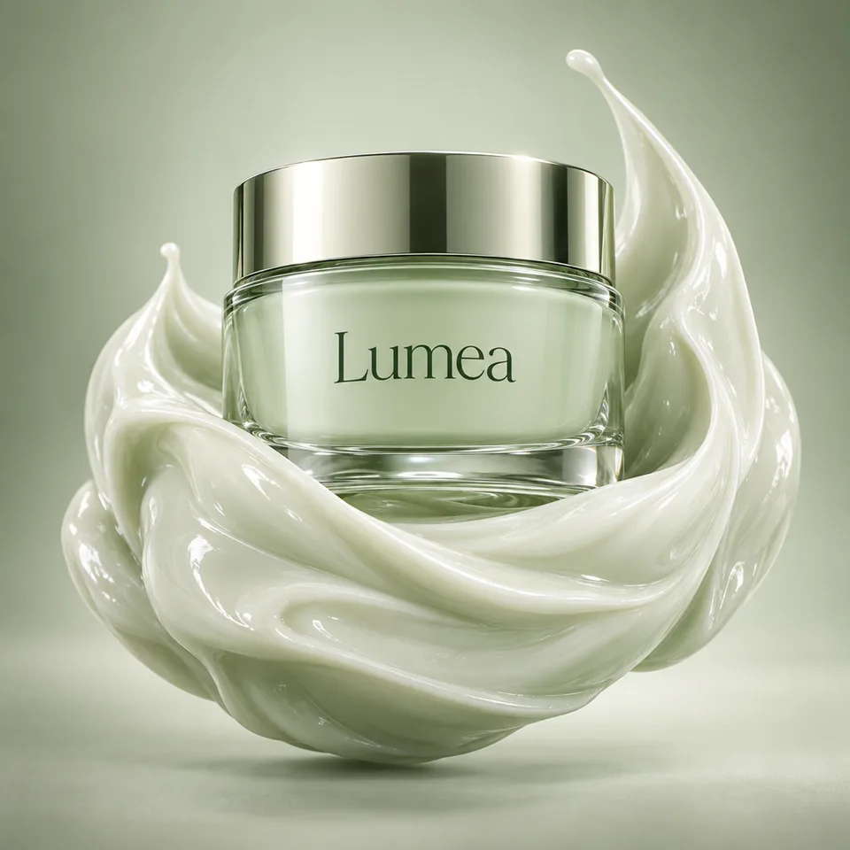 {{product}} {{brand_name}} muncul dari pusaran krim tebal berwarna {{primary_color}} pucat dengan puncak mengilap. Untuk