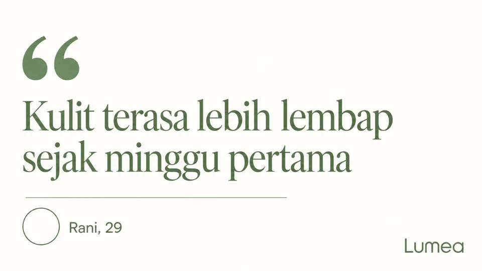Tanda kutip raksasa {{primary_color}}, kutipan {{testimonial}} dalam serif besar, nama {{customer_name}} kecil, lingkara